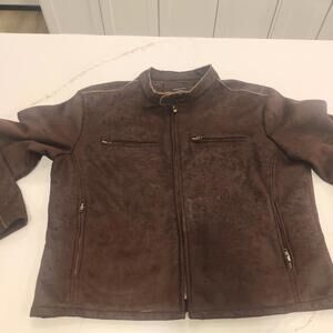 used vintage motorcycle jackets for mens Faux Suede, LIGHTWEIGHT Structure